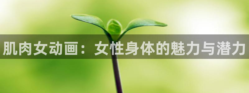 囧次元纯净版正版官网入口：肌肉女动画：女性身体的魅力与潜力